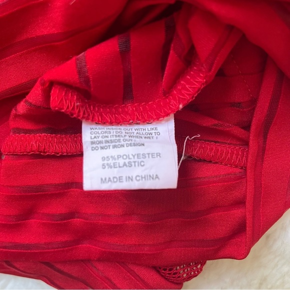 Flex-N-Flex Vibrant Red Hoodie S - Picture 7 of 7